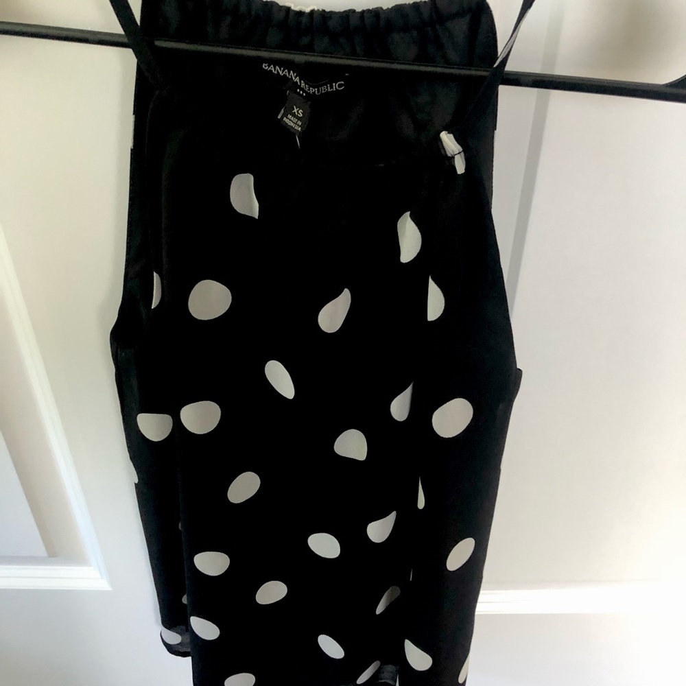 Banana Republic Dress Polka Dot Tank Top